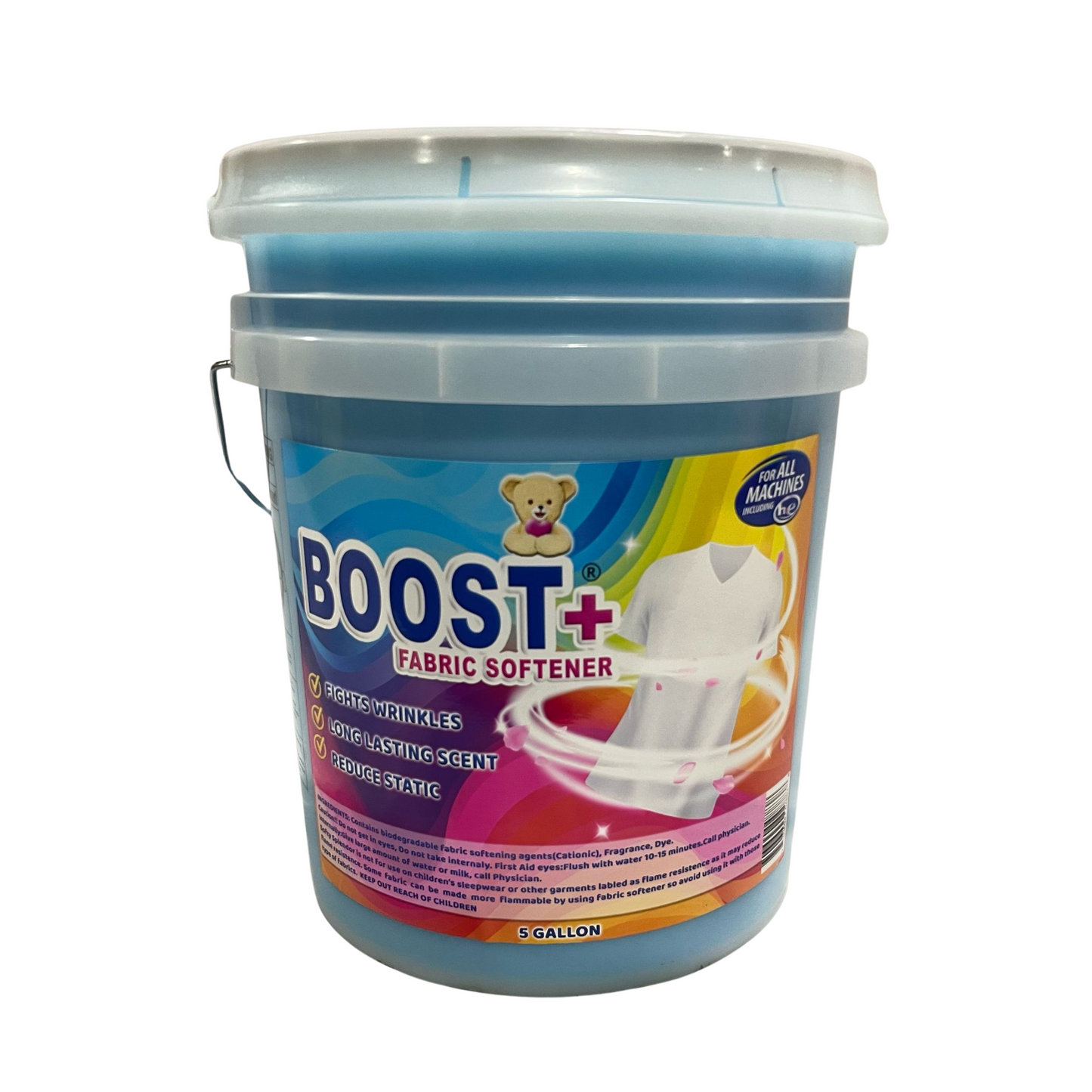 BOOST 5 Gallon Blue Fabric Softener