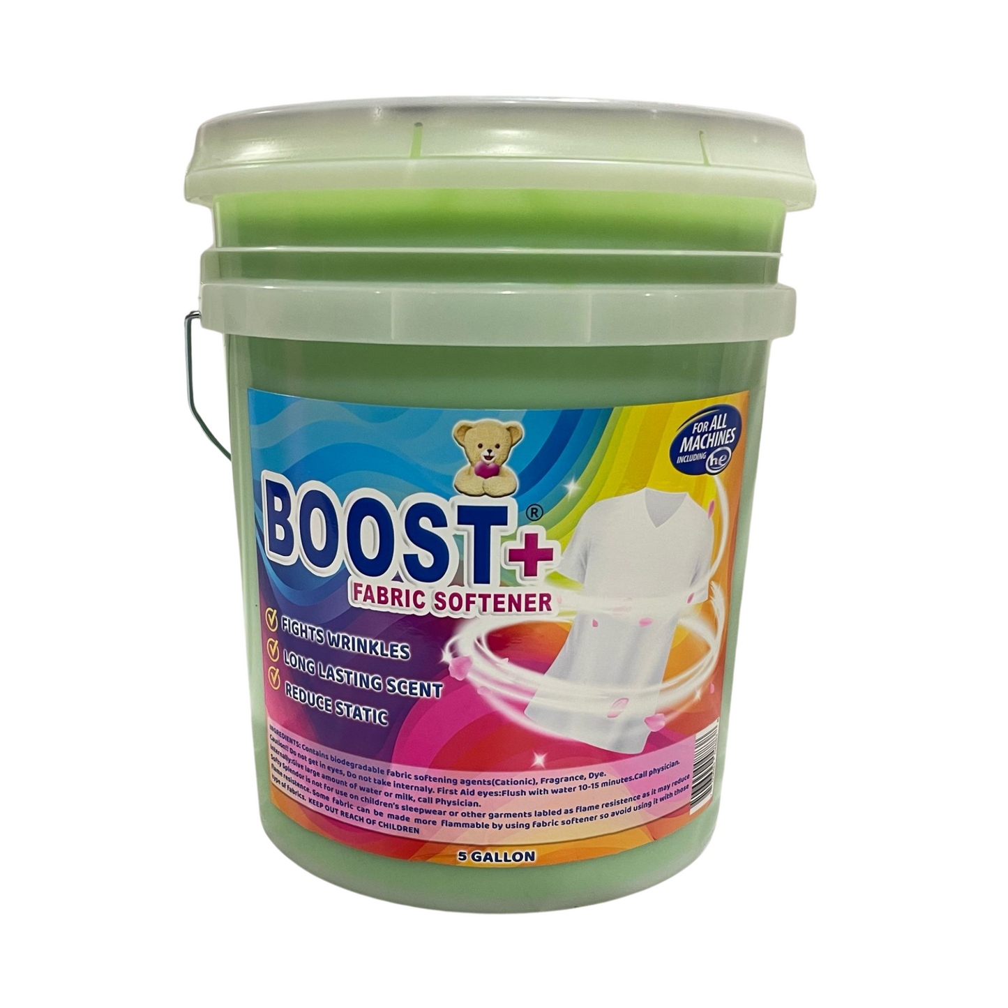 BOOST 5 Gallon Green Fabric Softener
