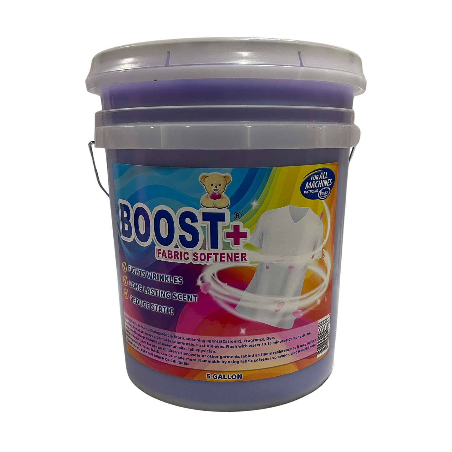 BOOST 5 Gallon Purple Fabric Softener