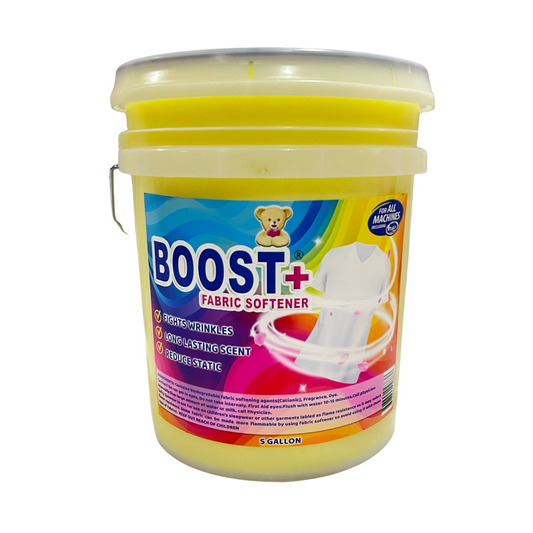 BOOST 5 Gallon Yellow Fabric Softener